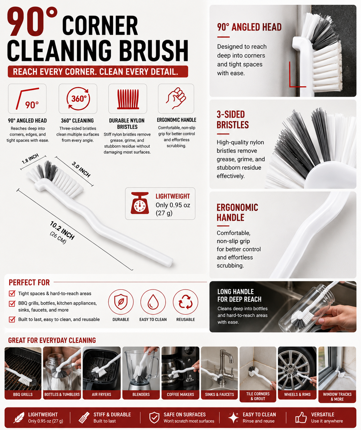 Corner Cleaning Brush - Image 2