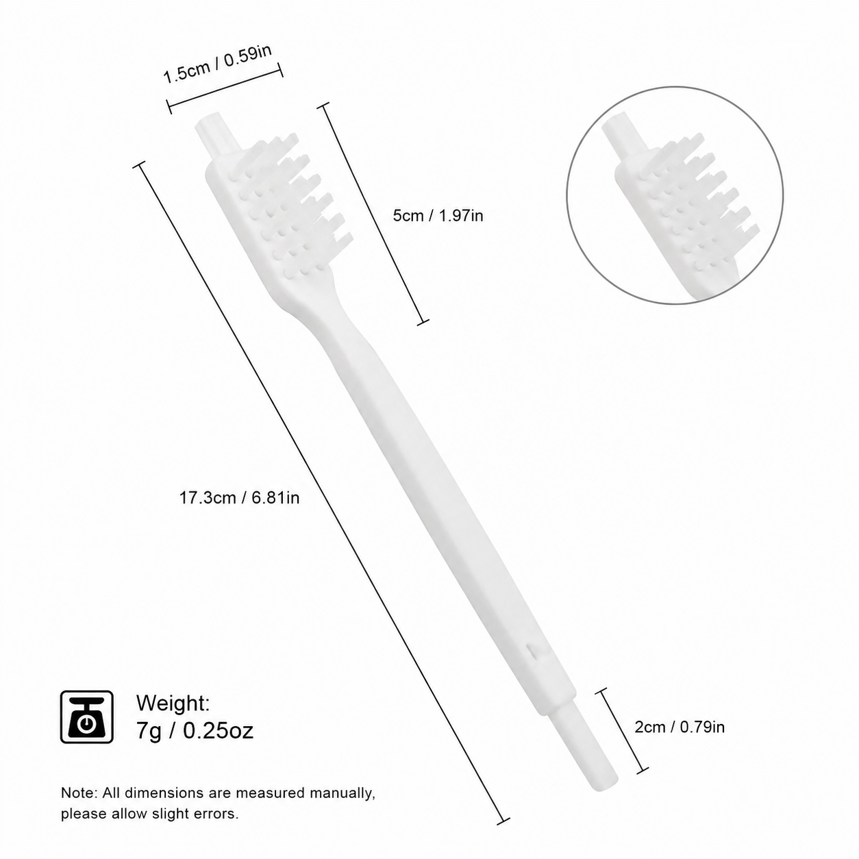 Crevice Cleaning Brush
